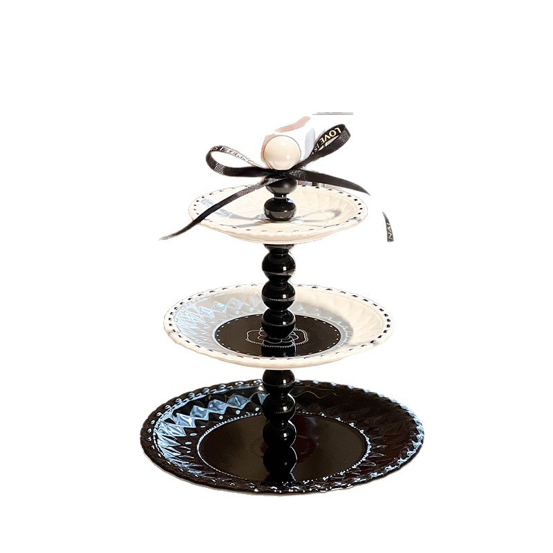 Home Fragrance In French - Piatto da frutta multistrato in ceramica