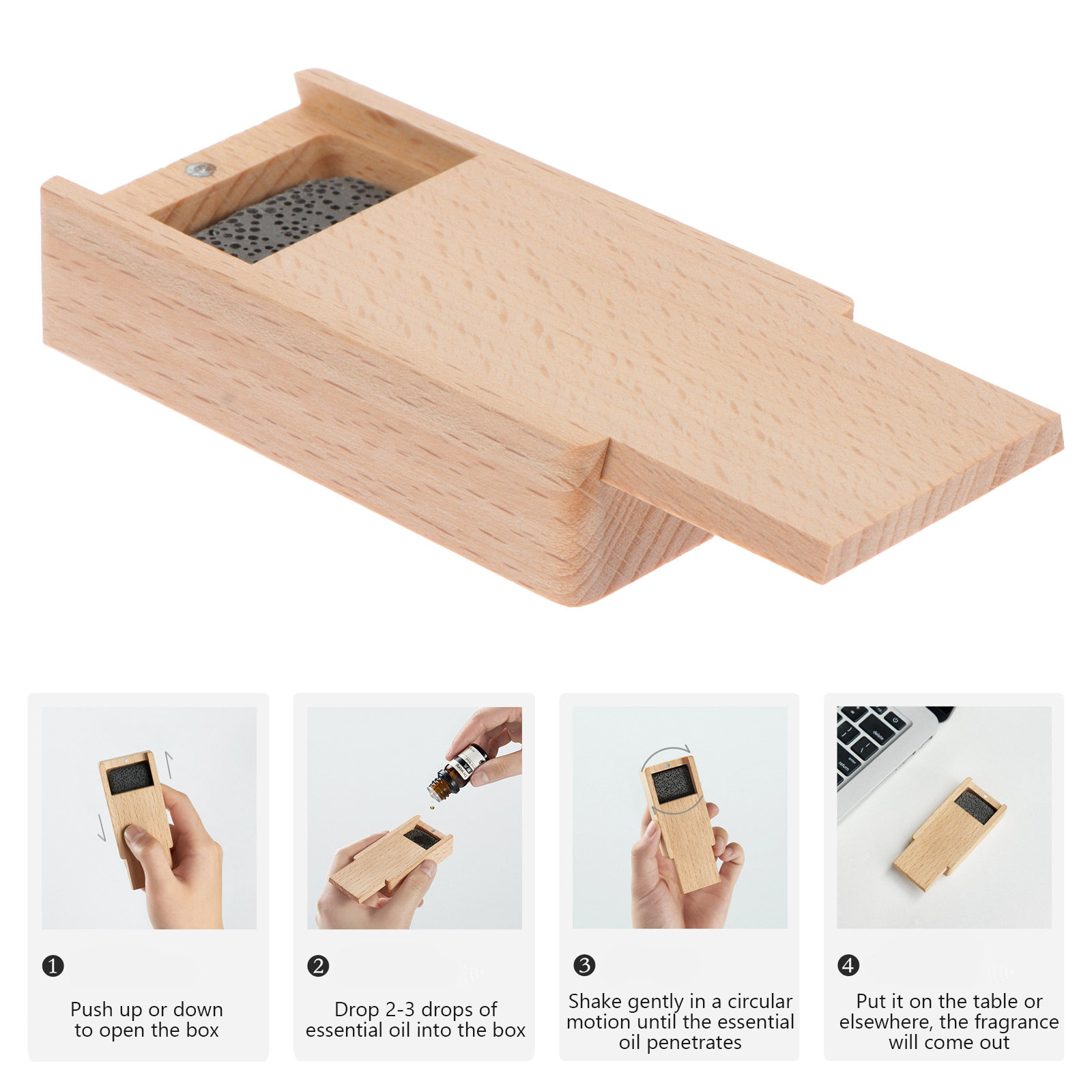 1 Set Diffusore in Legno di Fa - Home Fragrance Leather Diffuser recensione e prezzo