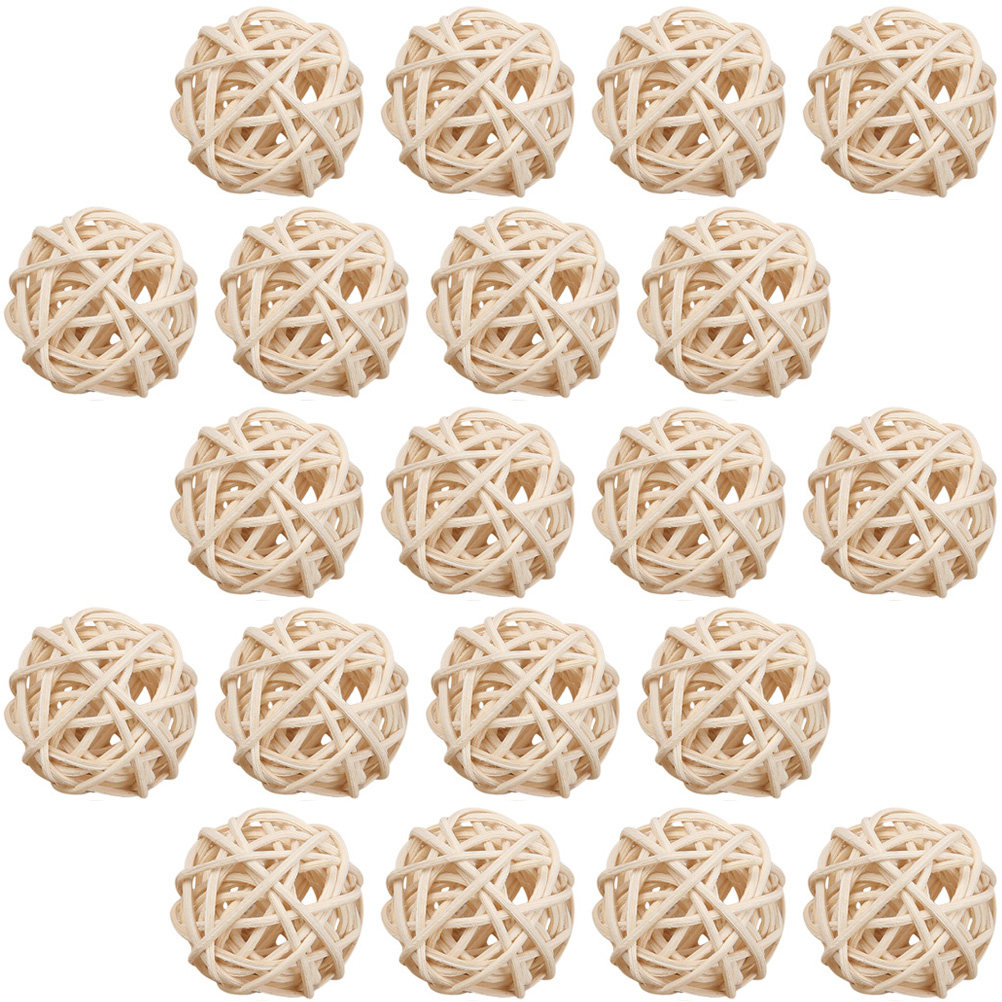 20 Pezzi di Palline di Rattan  - Fragrance Home Decor recensione e prezzo