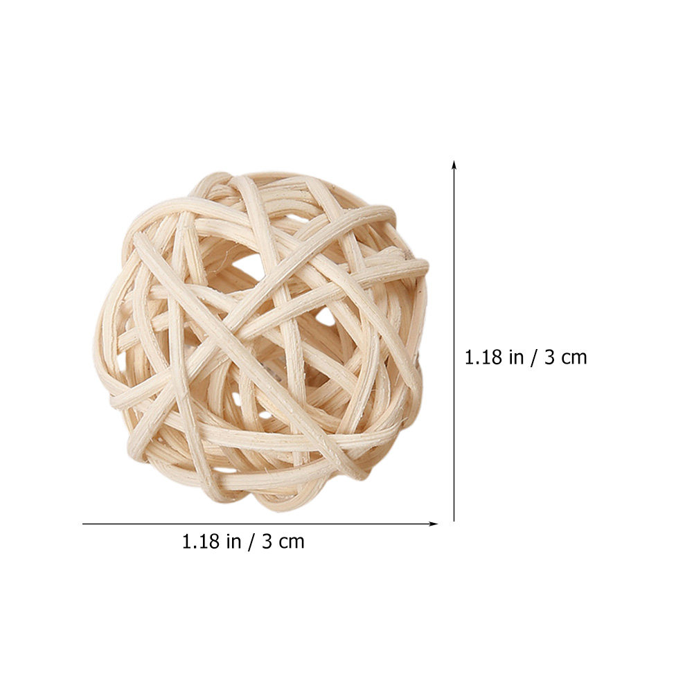 20 Pezzi di Palline di Rattan  - Fragrance Home Decor recensione e prezzo