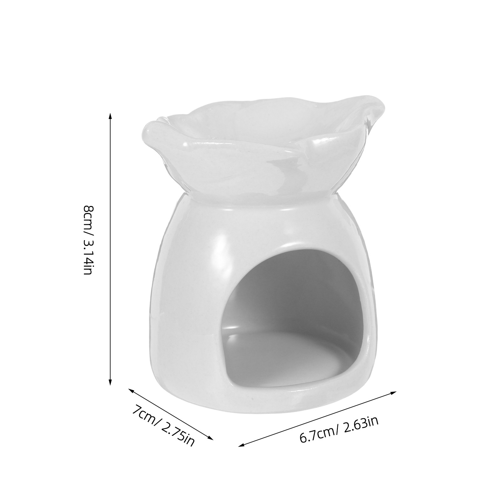 Portacandele in Ceramica Elega - Home Fragrance Oils For Oil Burners recensione e prezzo