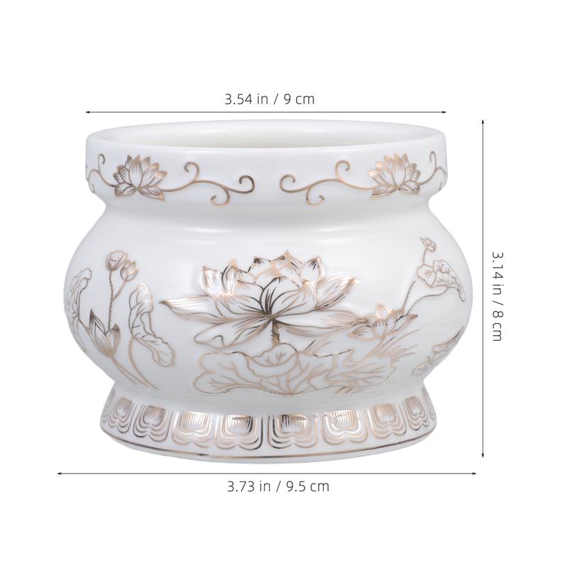 Bruciatore di incenso in ceram - Home Fragrance White Lotus recensione e prezzo