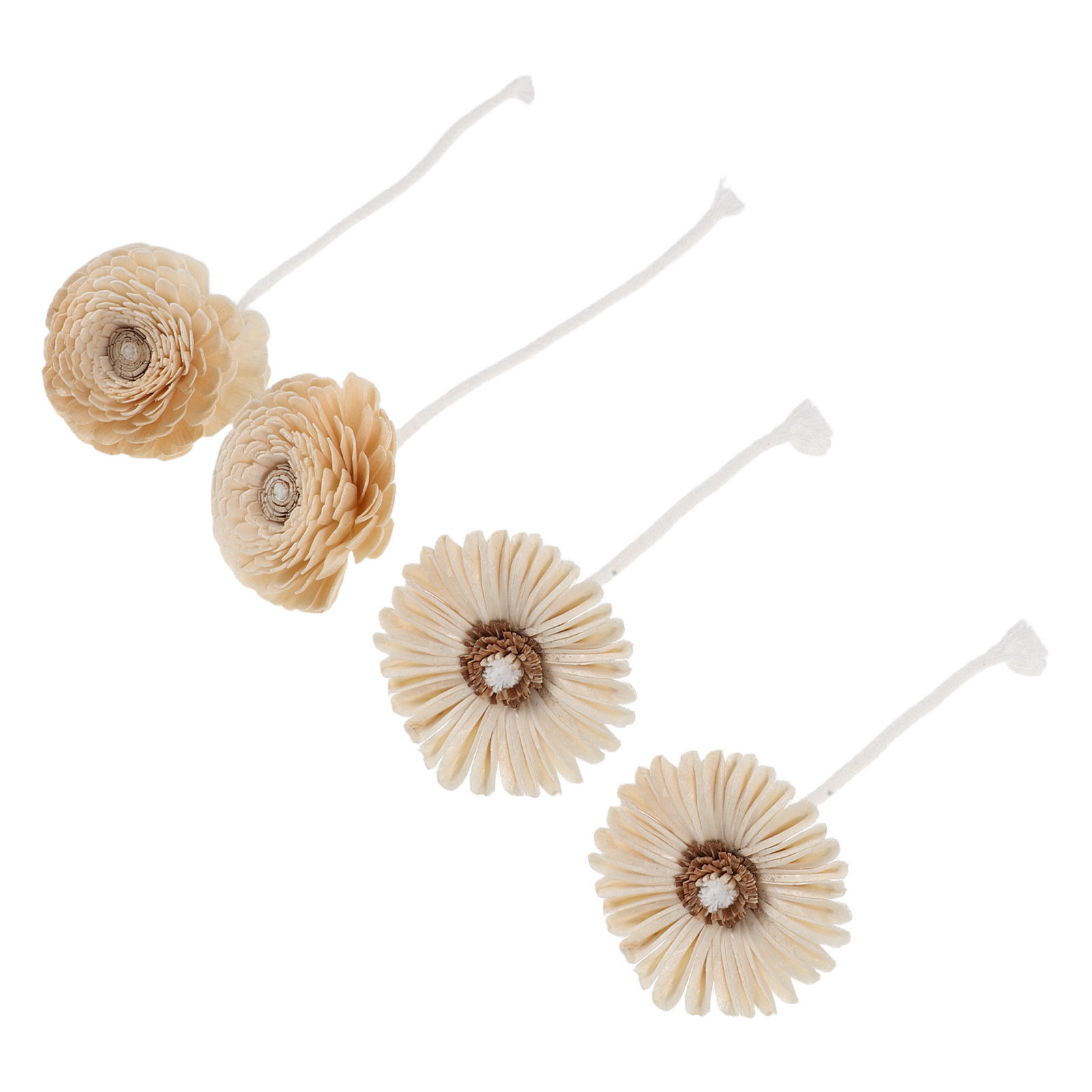 4 Pezzi di Fiori Simulati per  - Home Fragrance Leather Diffuser recensione e prezzo